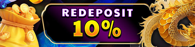 BONUS REDEPOSIT 10% SLOT